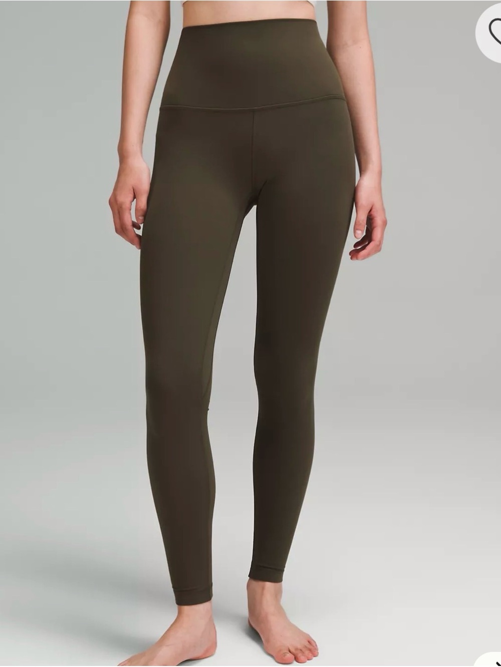 Dark Olive Align Lululemon Leggings